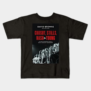 CROSBY STILLS NASH AND YOUNG MERCH VTG Kids T-Shirt